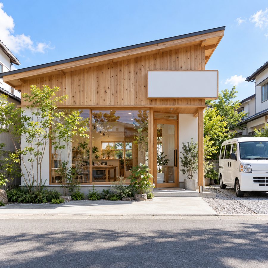 ひらく住まい工房の会社外観のイメージ
