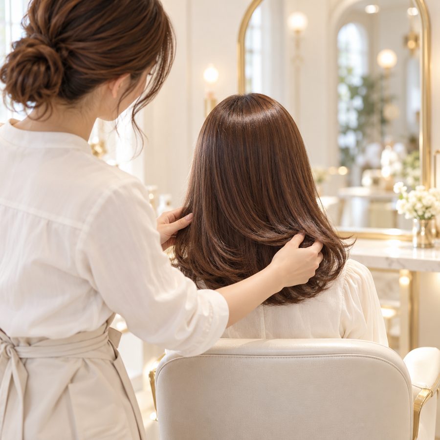 似合わせヘアデザインのイメージ