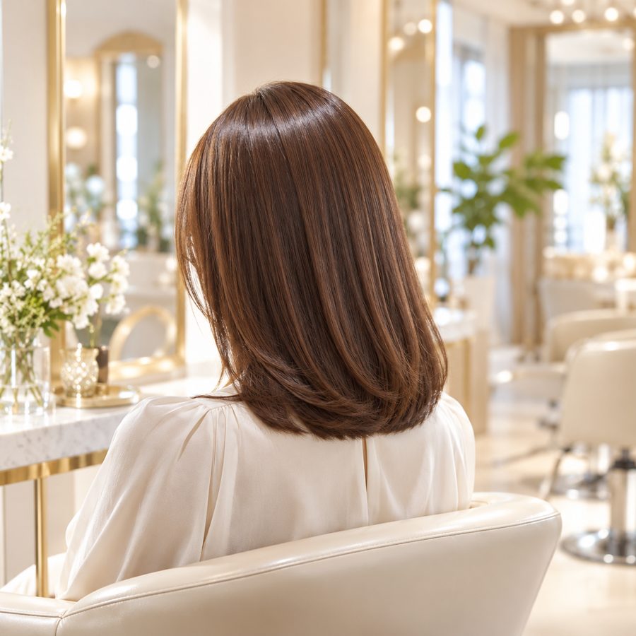 艶のあるヘアスタイルのイメージ